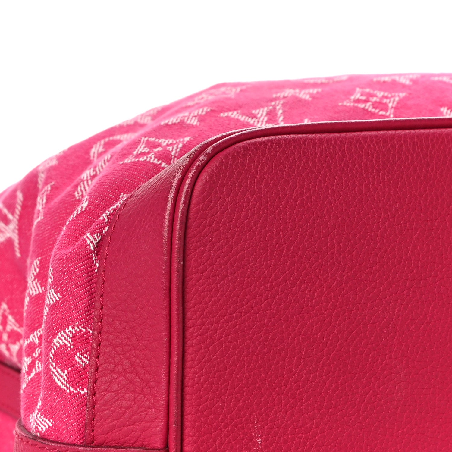 Louis Vuitton Denim Noefull MM Rose Indien 9 of 18