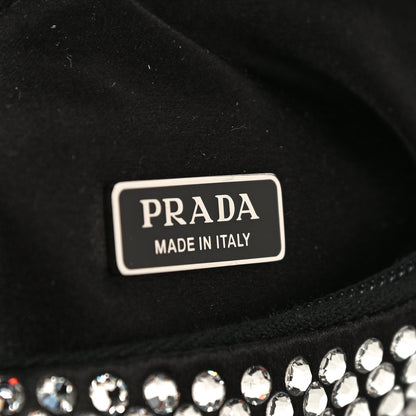 Prada Satin Crystal Mini Re-Edition 2000 Bag Cristal 6 of 11