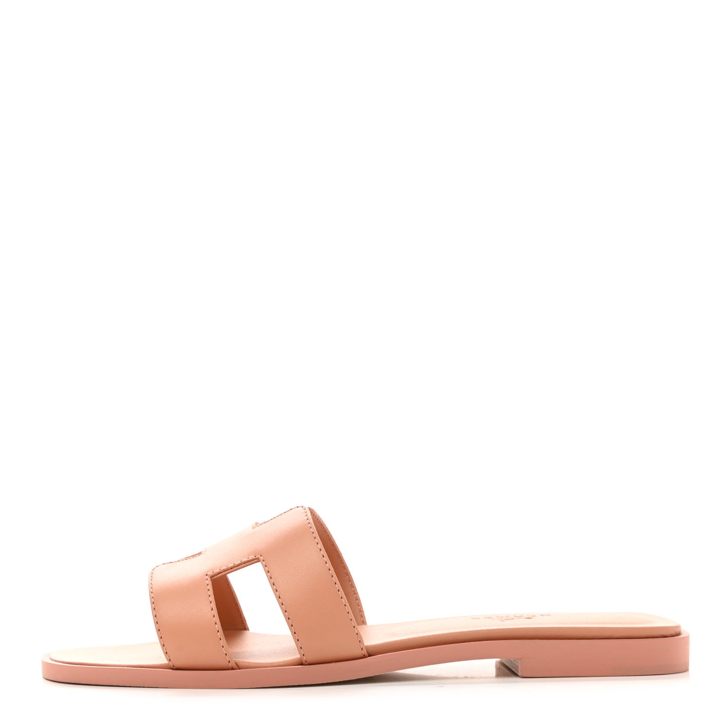 Calfskin Oran Sandals 36 Granit Rose