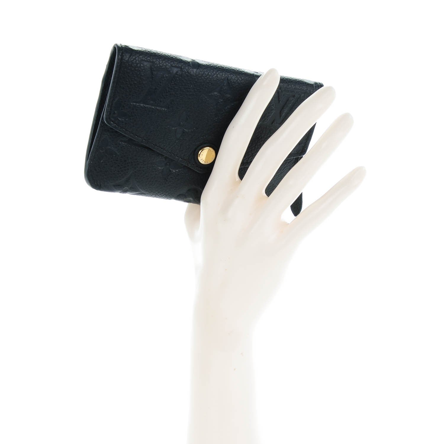 Louis Vuitton Empreinte Key Pouch Black 2 of 7