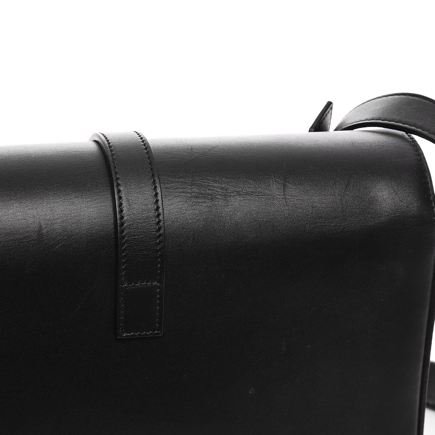 Saint Laurent Smooth Calfskin Medium Classic Monogram Universite Bag Black 13 of 13