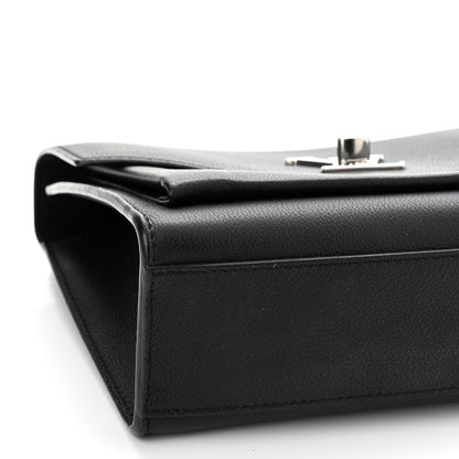 Louis Vuitton Soft Calfskin Mylockme Chain Bag BB Black 9 of 11