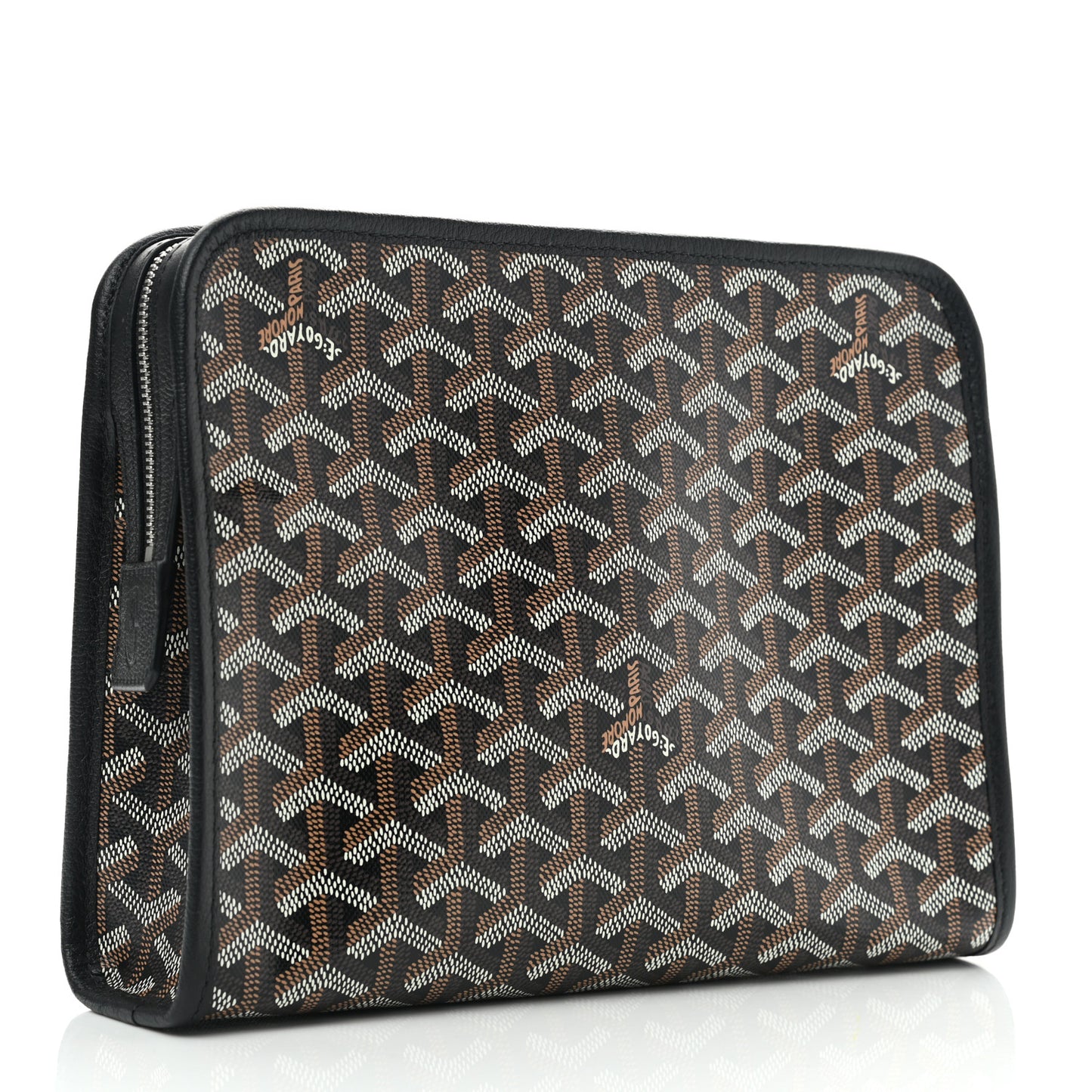 Goyardine Jouvence MM Toiletry Pouch Black