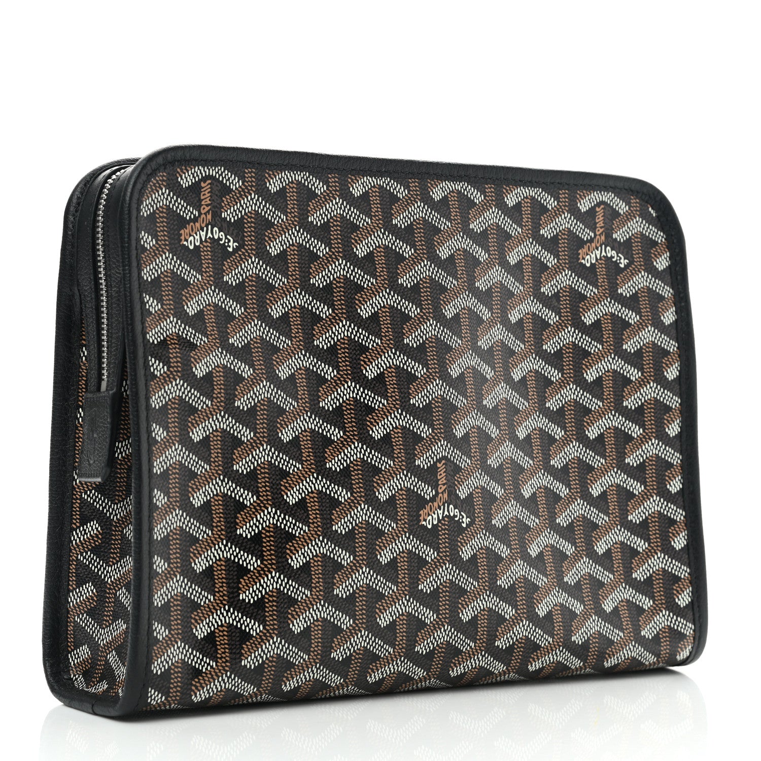 Goyard Goyardine Jouvence MM Toiletry Pouch Black 3 of 5