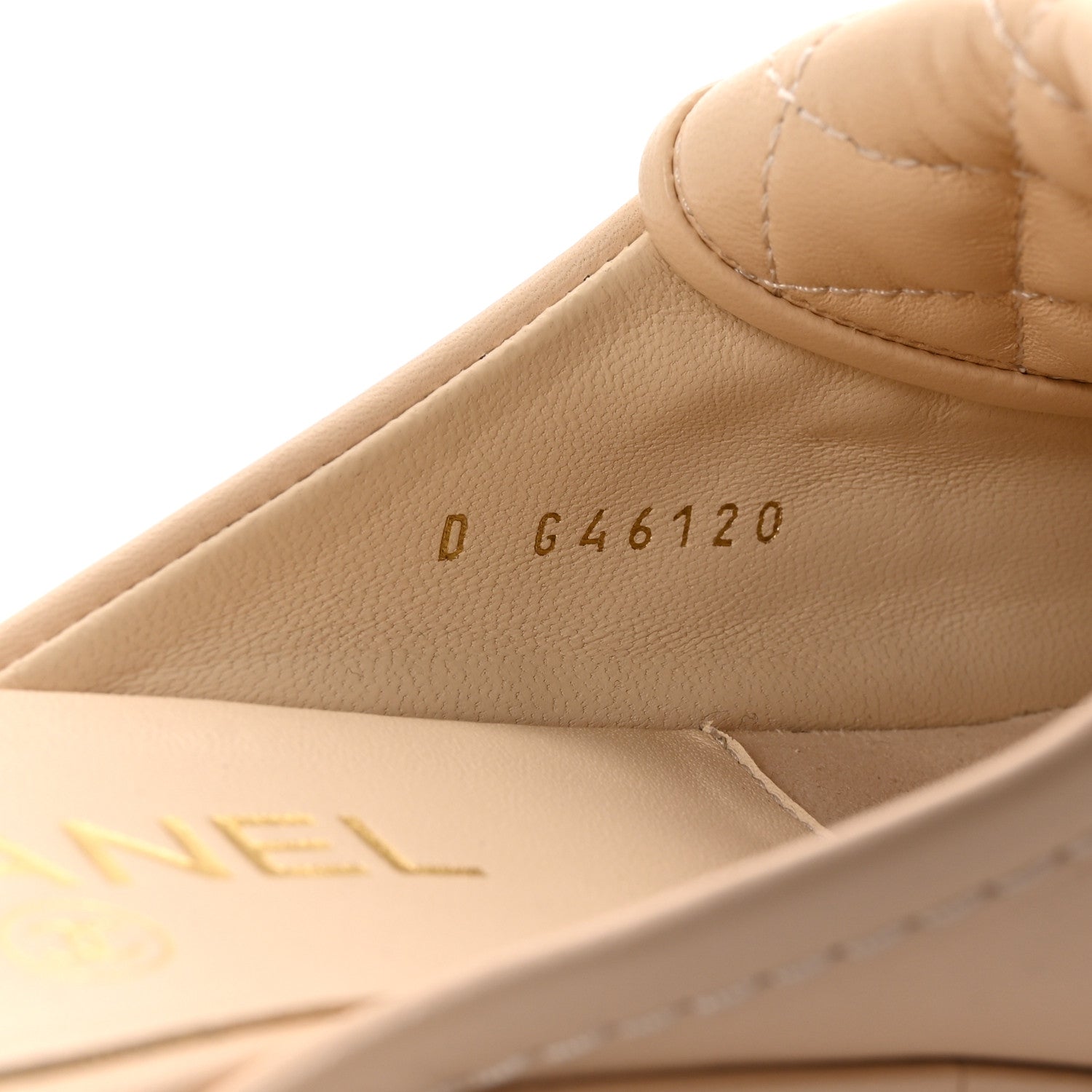Chanel Lambskin Quilted CC Turnlock Mules 38.5 Light Beige 9 of 10