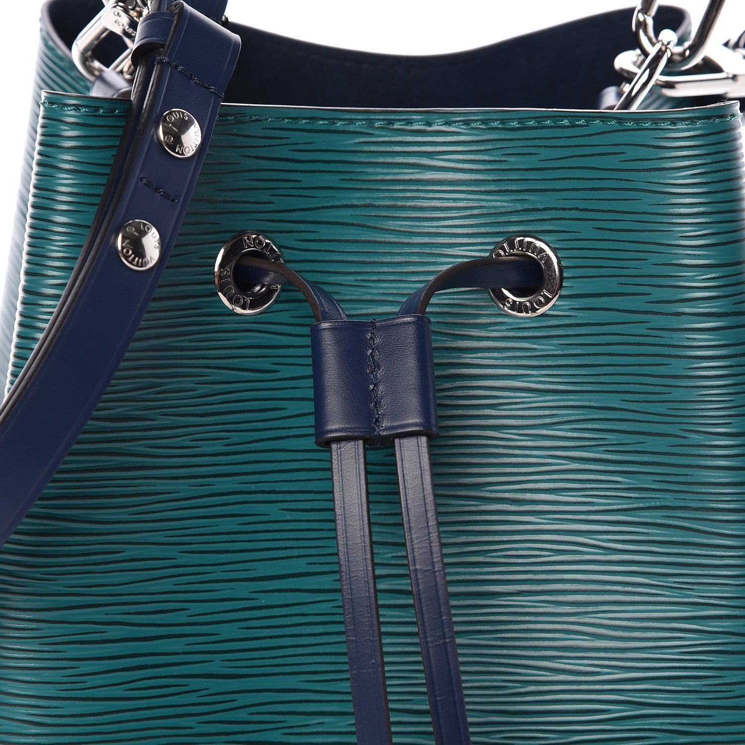 Louis Vuitton Epi Neonoe BB Emerald Green Indigo 9 of 12