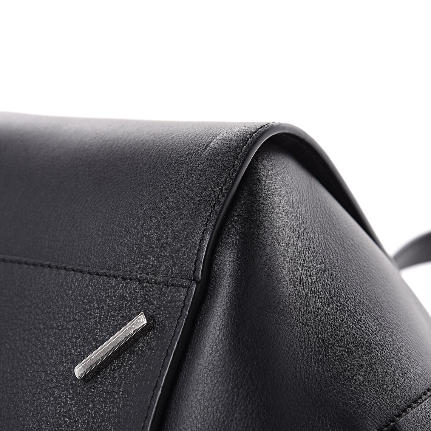 Calfskin Small Hammock Shoulder Bag Black