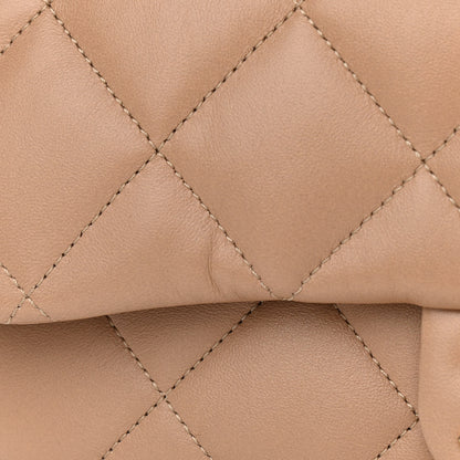 Chanel Lambskin Quilted Large CC Funky Town Flap Beige 11 of 11