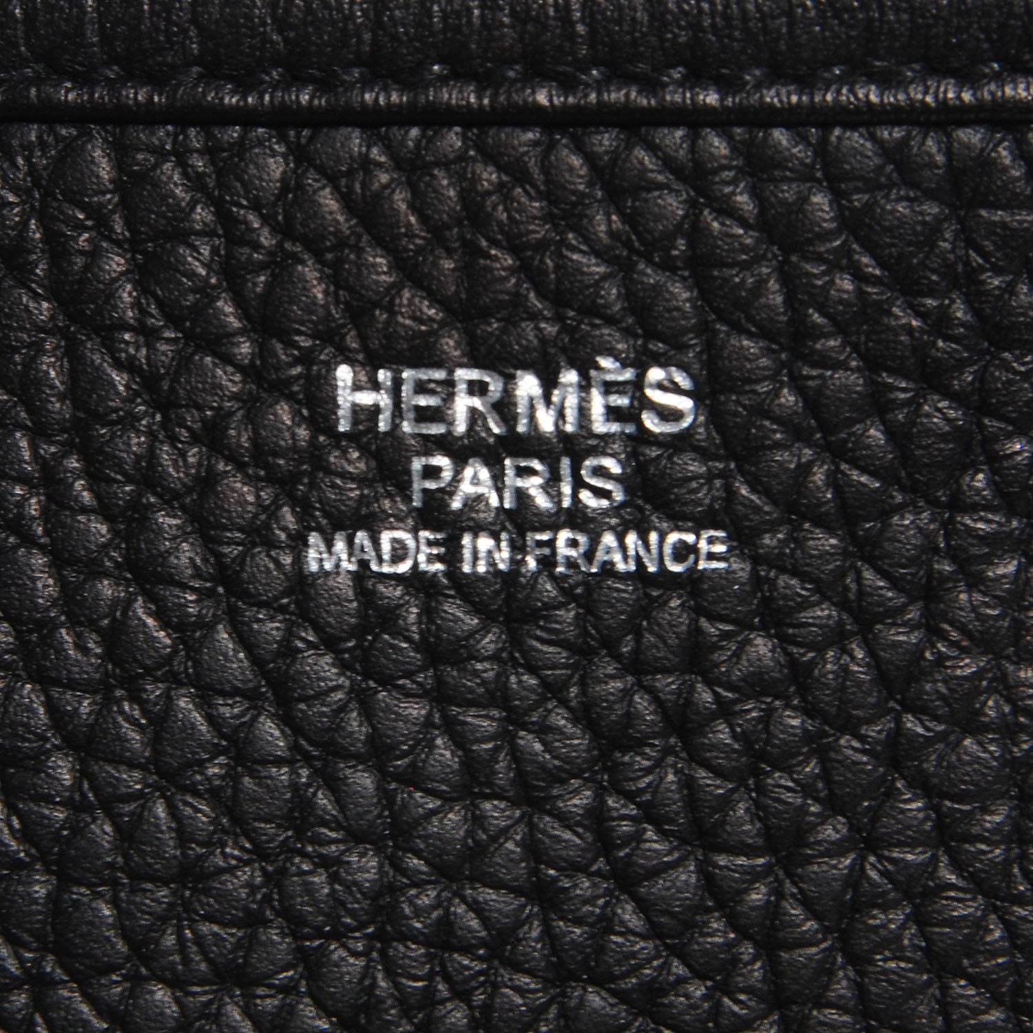 Hermes Taurillon Clemence Evelyne III GM Black 9 of 17
