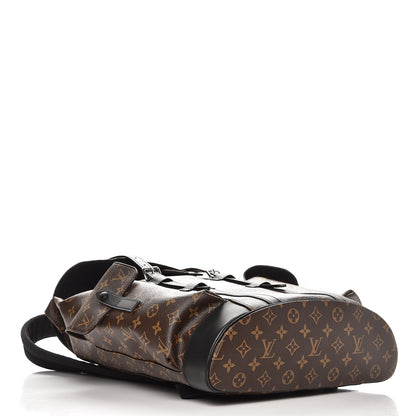 Louis Vuitton Monogram Macassar Christopher PM Backpack 4 of 8