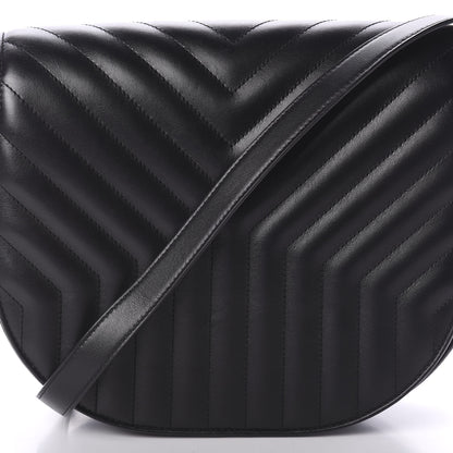 Saint Laurent Calfskin Quilted Y Joan Satchel Black 7 of 9