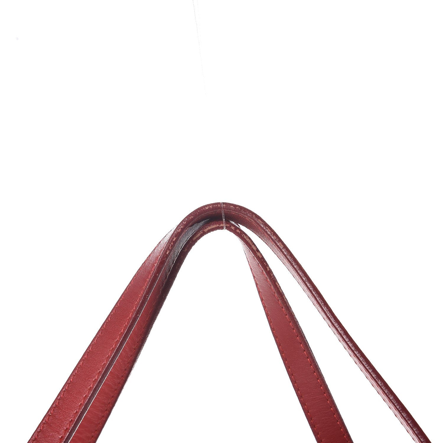 Burberry Haymarket Check Small Canterbury Tote Military Red 9 of 9