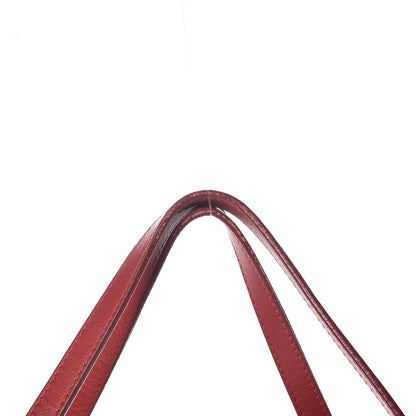 Burberry Haymarket Check Small Canterbury Tote Military Red 9 of 9