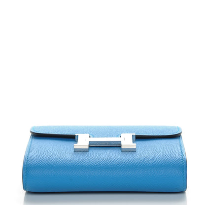 Hermes Epsom Constance Short Wallet Bleu Zanzibar 6 of 20