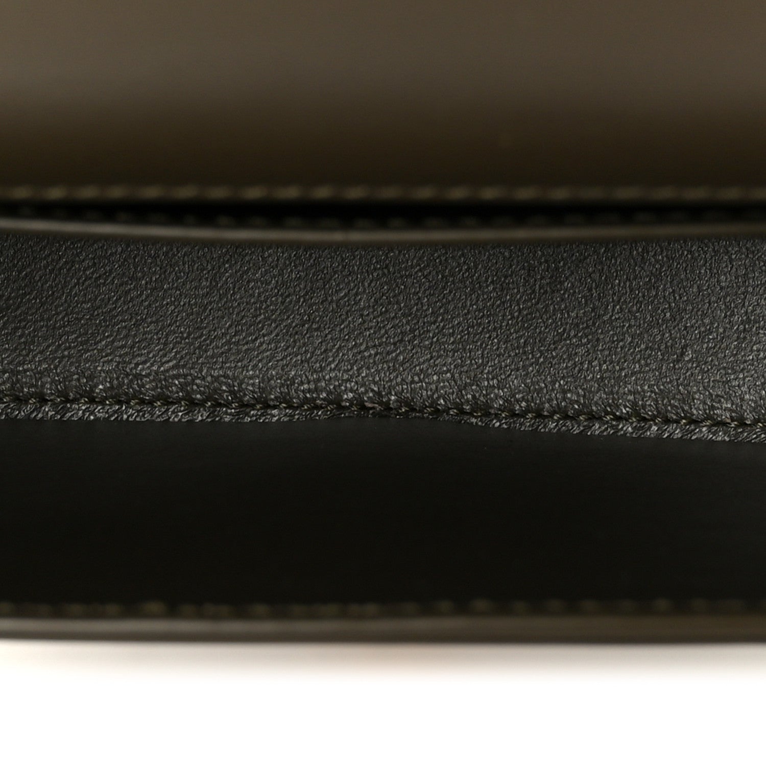 Saint Laurent Box Calfskin Mini Voltaire Shoulder Bag  Deep Musk 5 of 11