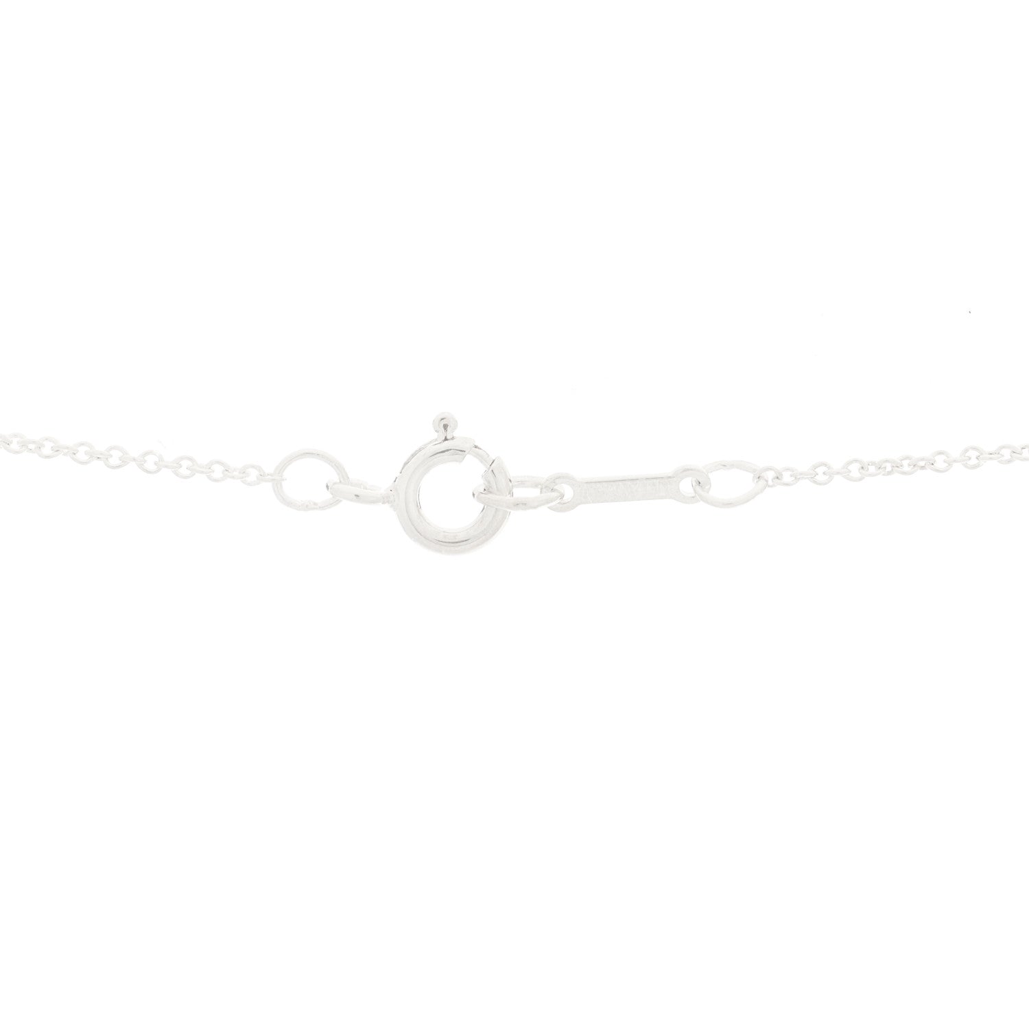 Tiffany Sterling Silver Paloma Picasso Graffiti X Pendant Necklace 4 of 5