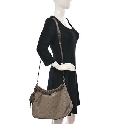 Louis Vuitton Mahina Beaubourg Hobo MM Galet 2 of 11