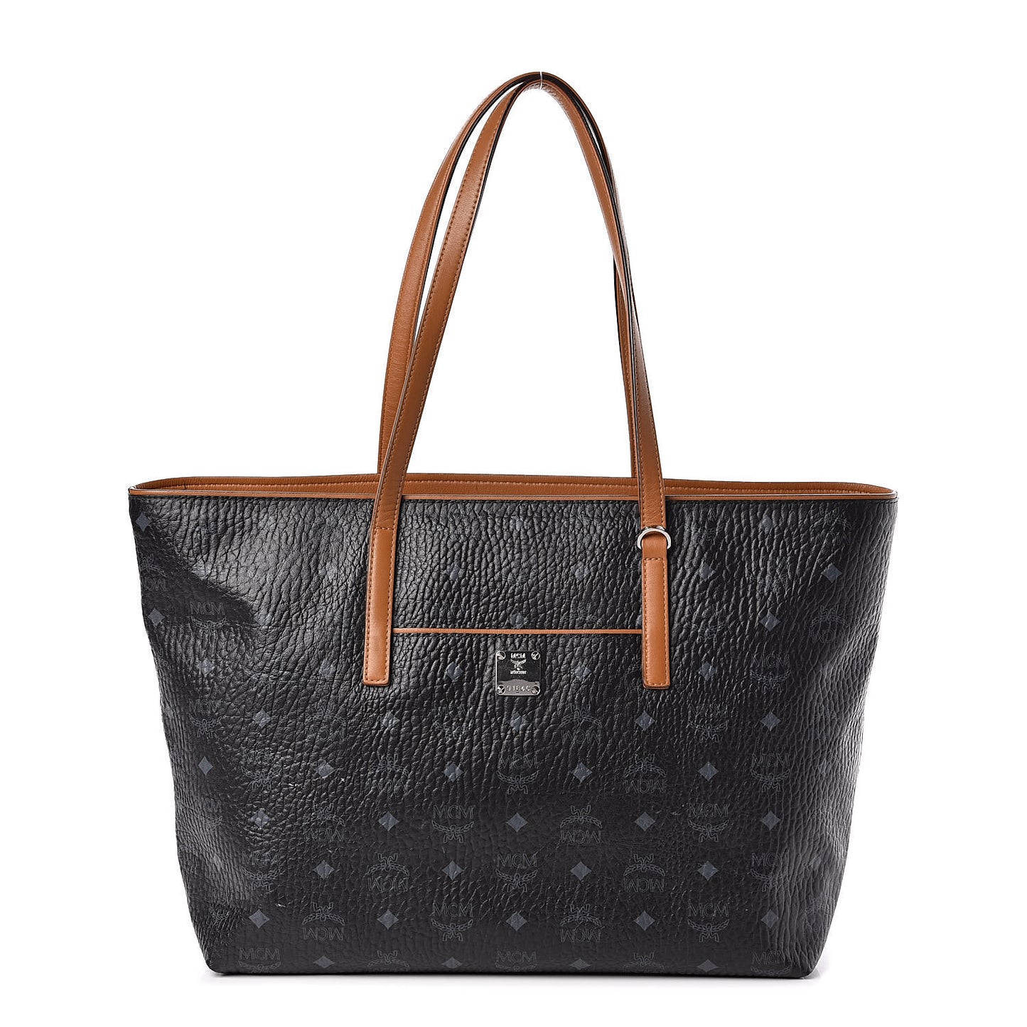 Visetos Medium Anya Shopper Tote Black