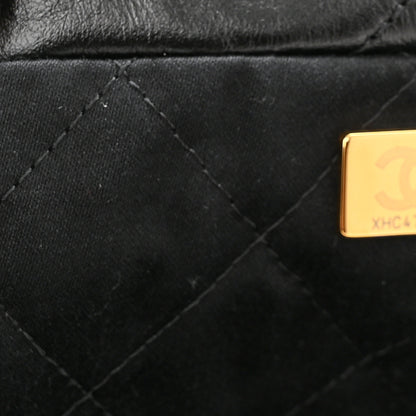 Chanel Shiny Calfskin Quilted Chanel 22 Black 8 of 11