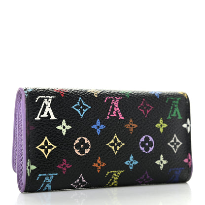 Louis Vuitton Monogram Multicolor Multicles 4 Key Holder Black Violet 3 of 8