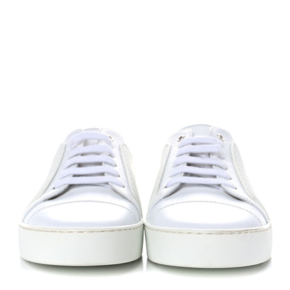 Chanel Calfskin Gum Womens CC Sneakers 39 White 2 of 7