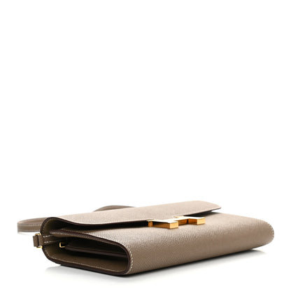 Hermes Epsom Constance Long To Go Wallet Etoupe 4 of 8