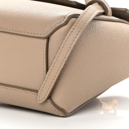 Celine Grained Calfskin Pico Belt Bag Light Taupe 10 of 18
