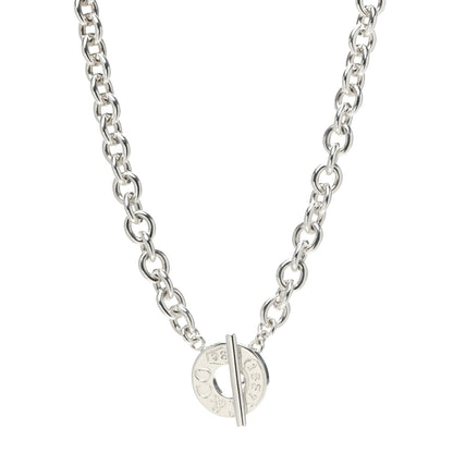Tiffany Sterling Silver 1837 Toggle Necklace 1 of 4