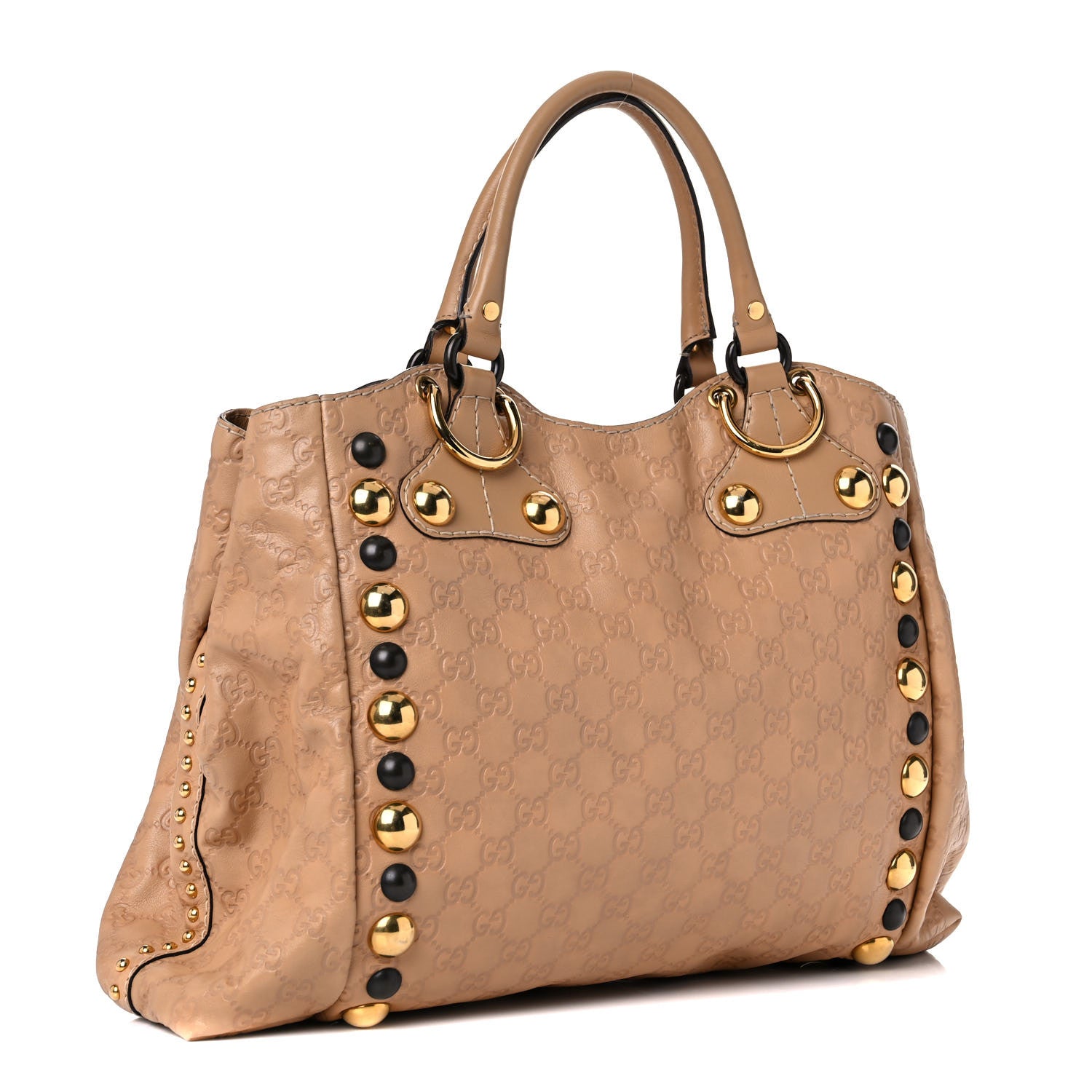 Gucci Guccissima Suede Fringe Large Babouska Tote Brown 3 of 13