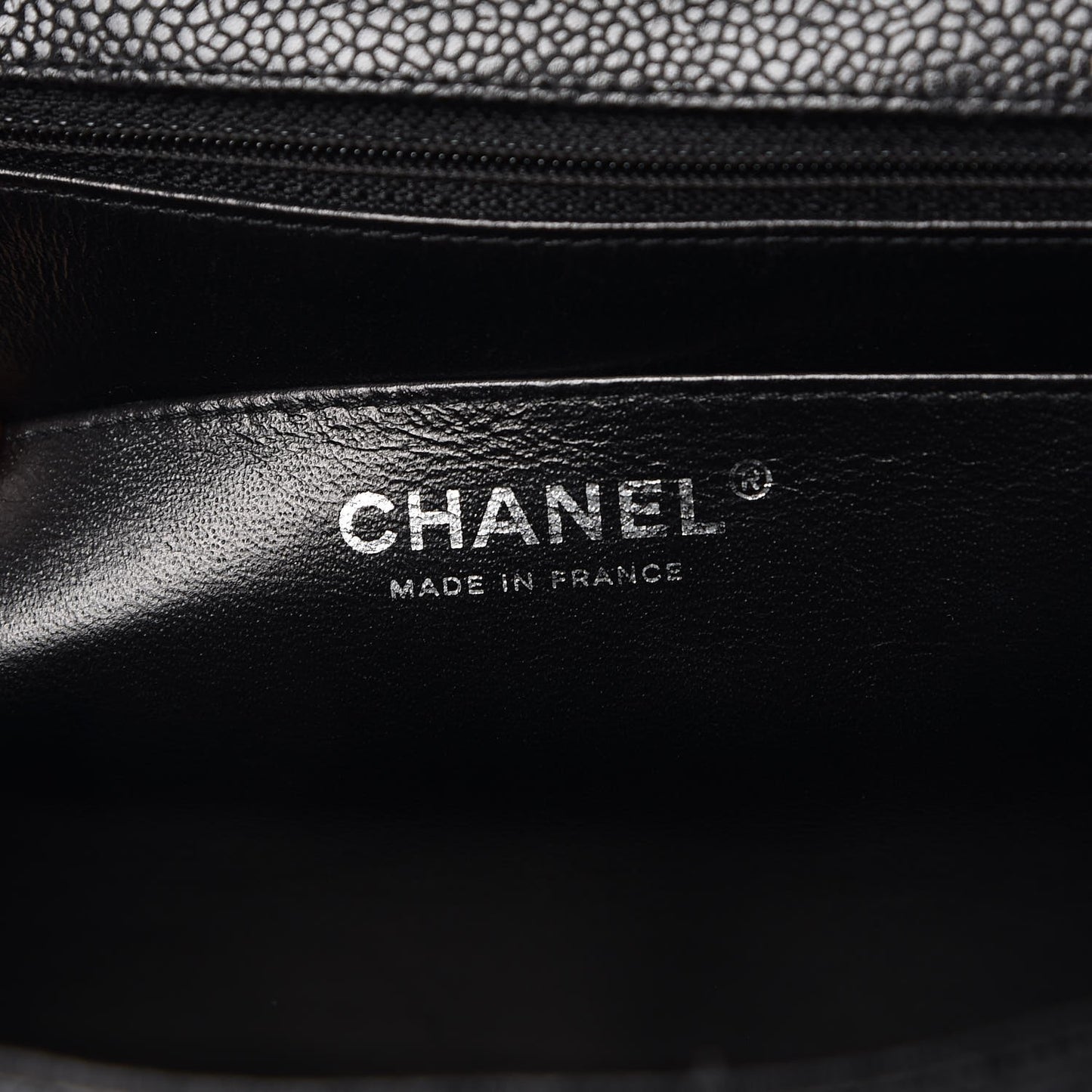 Caviar Quilted Jumbo Single Flap Black