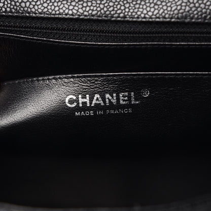 Chanel Caviar Quilted Jumbo Single Flap Black 5 of 9