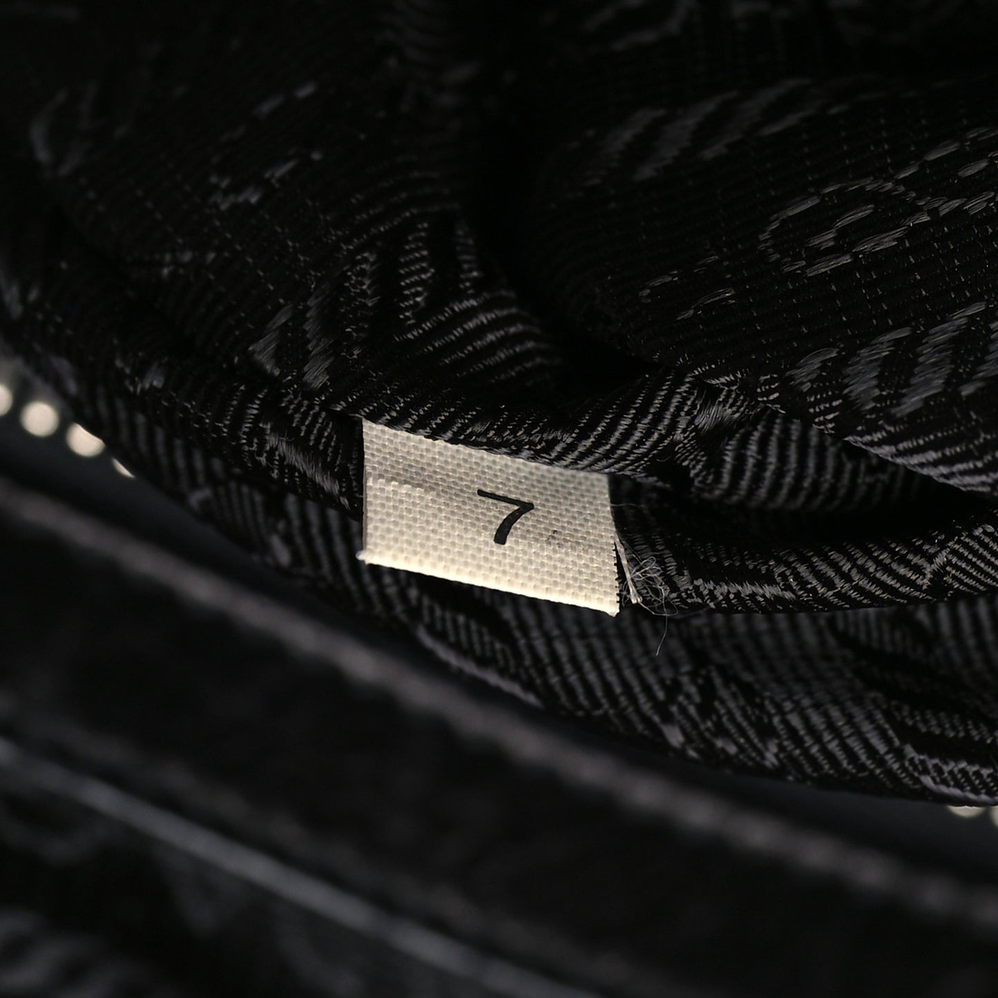 Soft Calf Studded Large Trunk Bag Black