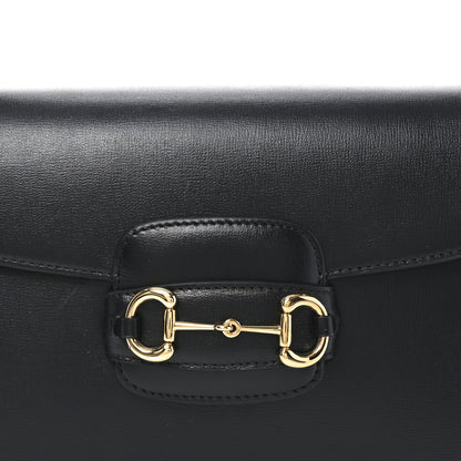 Gucci Azalea Calfskin Horsebit 1955 Shoulder Bag Black 8 of 10