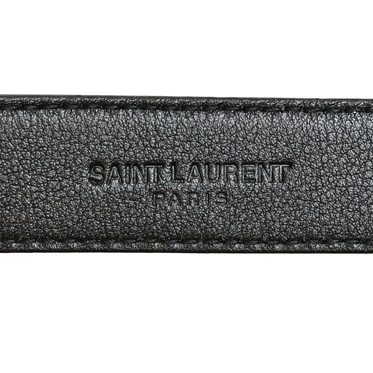 Calfskin Crocodile Embossed Monogram Passant Buckle Belt 95 38 Black