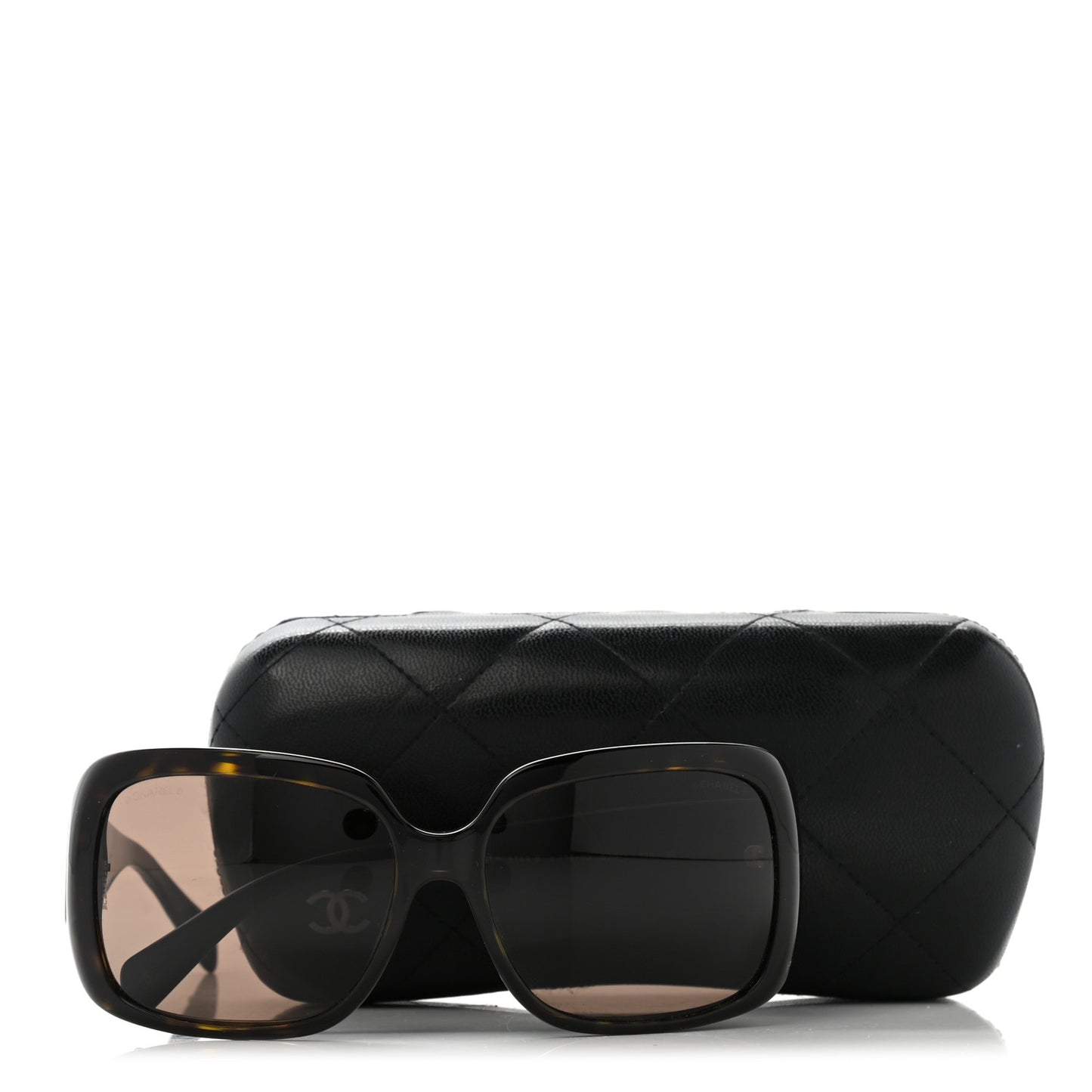 Acetate Crystal CC Sunglasses 5149-B Tortoise