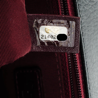 Chanel Goatskin Quilted Patent New Medium Duo Boy Flap Black 7 of 7