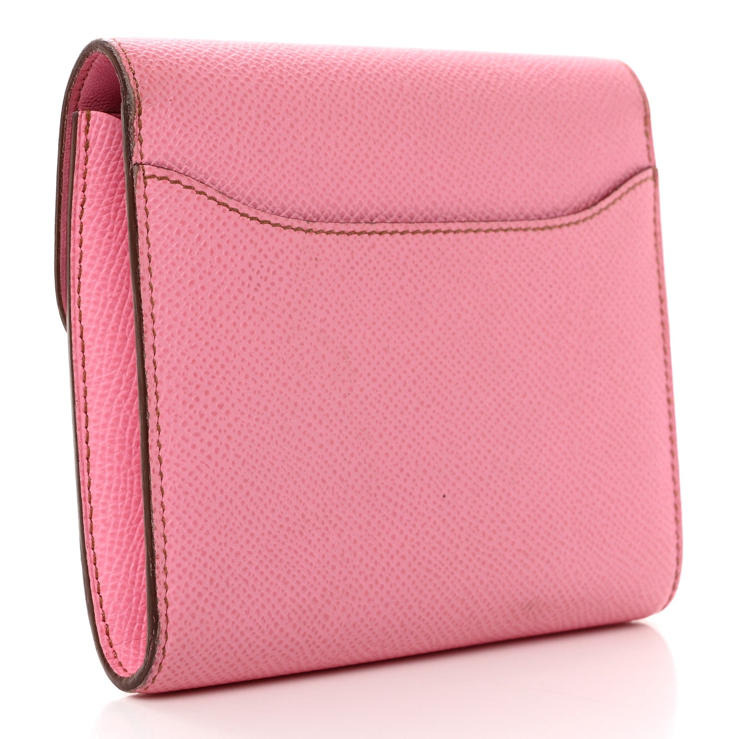 Hermes Epsom Constance Compact Passant Wallet 5P Pink 3 of 10