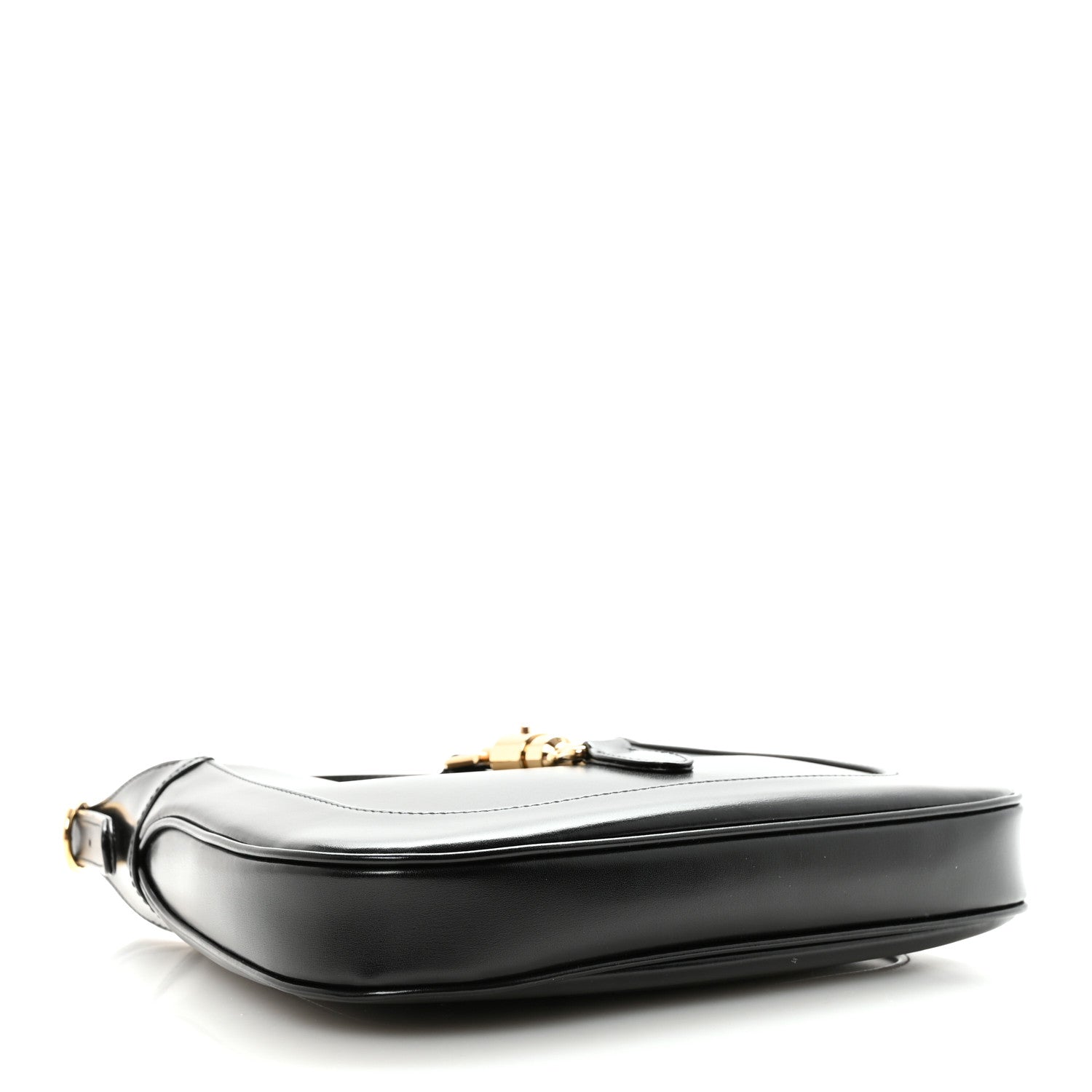Gucci Boarded Dyana Lux Calfskin Small Jackie 1961 Hobo Black 4 of 9