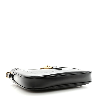 Gucci Boarded Dyana Lux Calfskin Small Jackie 1961 Hobo Black 4 of 9