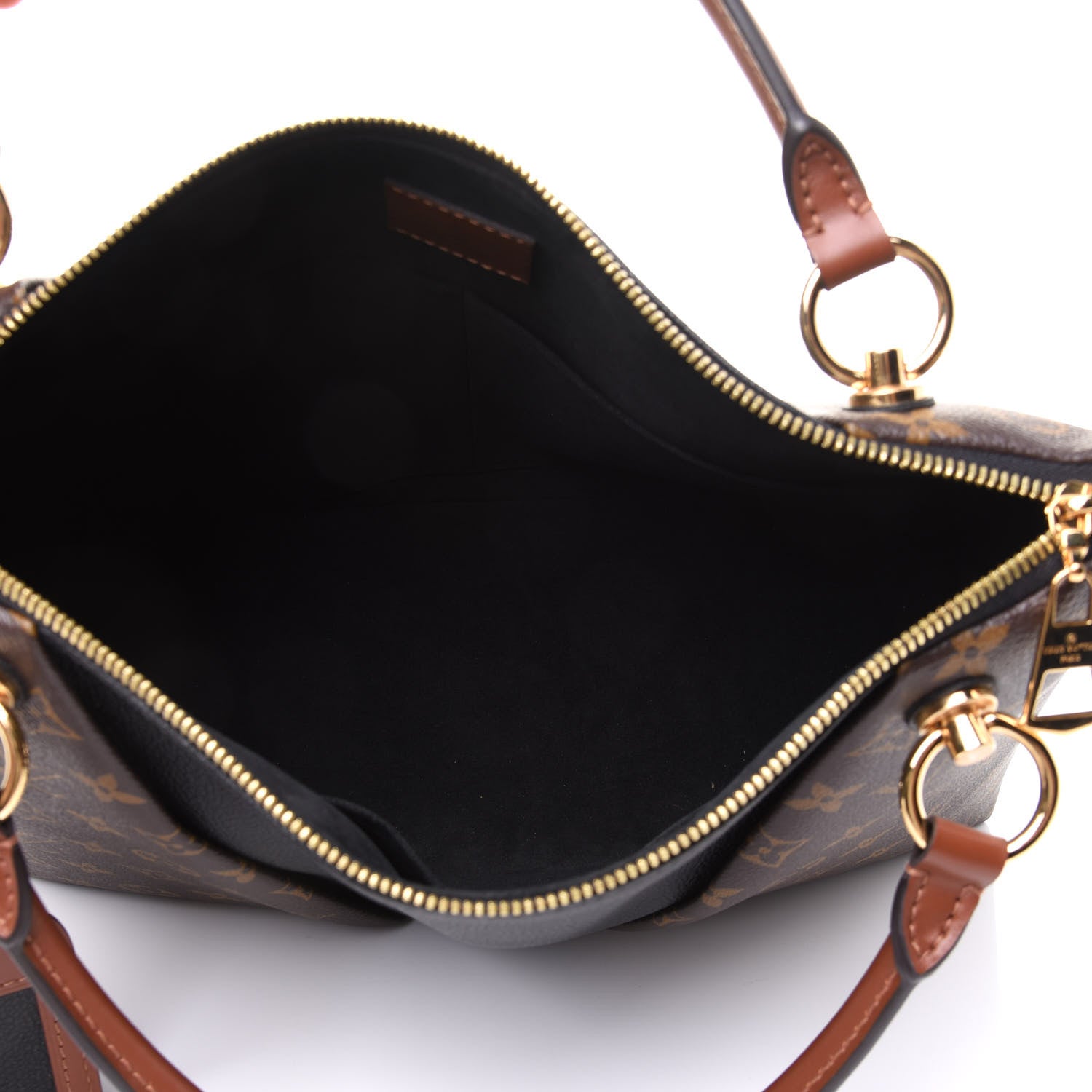 Louis Vuitton Monogram V Tote MM Black 5 of 12