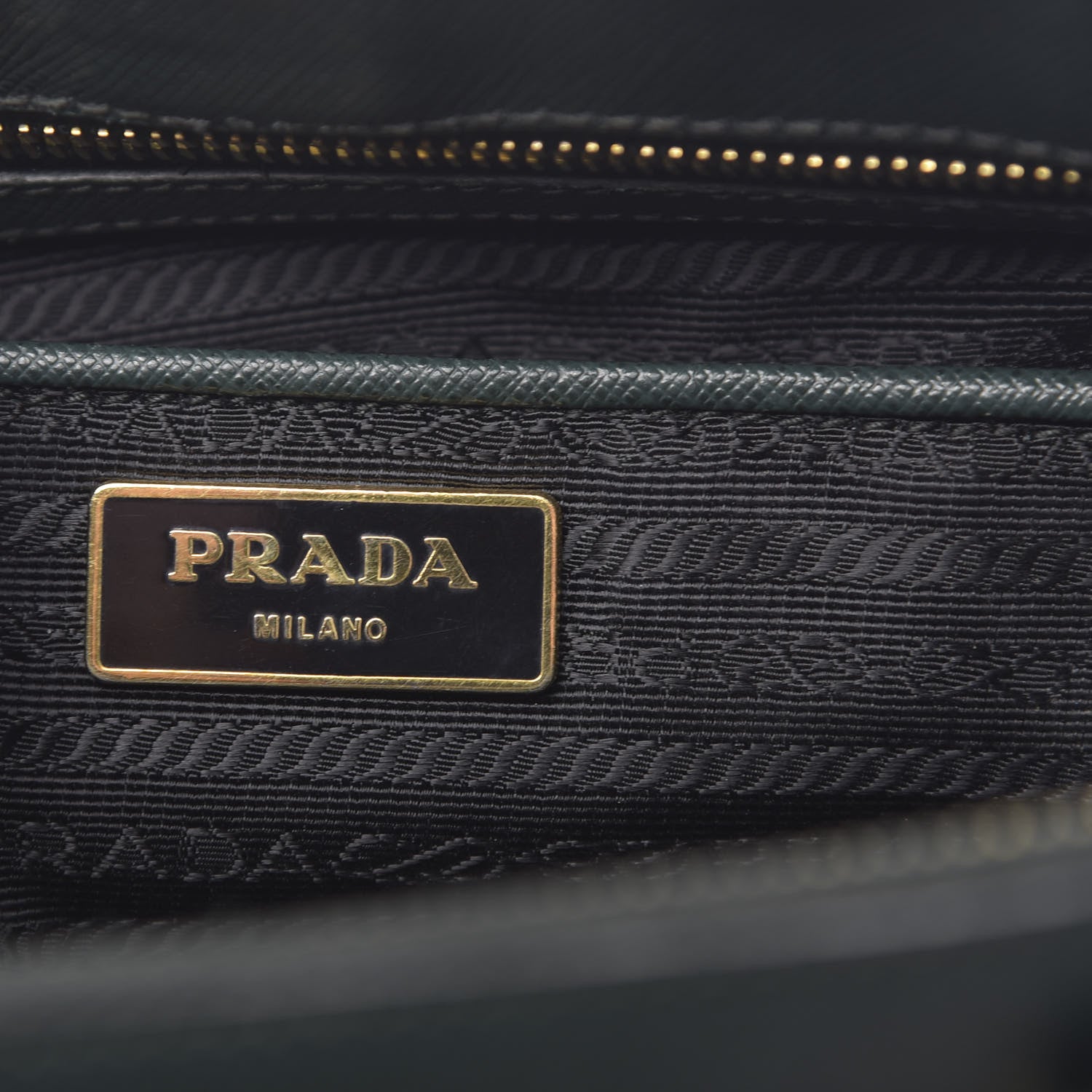 Prada Saffiano Medium Galleria Double Zip Tote Smeraldo 6 of 16