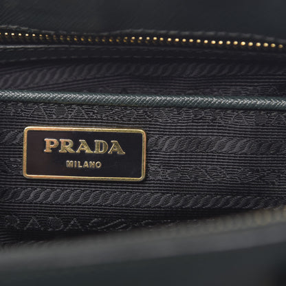 Prada Saffiano Medium Galleria Double Zip Tote Smeraldo 6 of 16