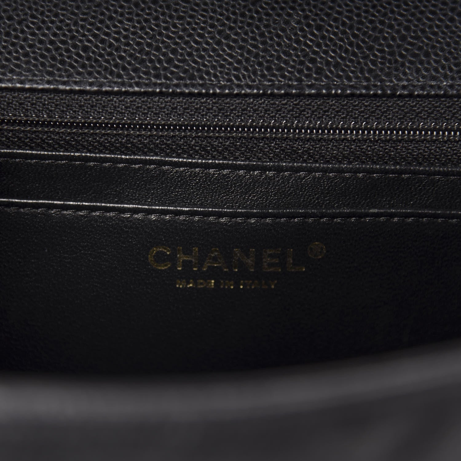 Chanel Caviar Quilted Maxi Single Flap Black 8 of 10