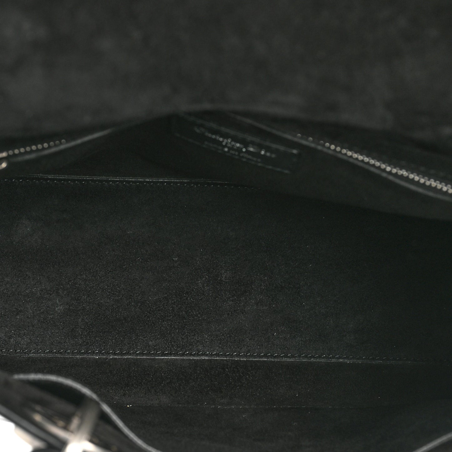 Calfskin Checkered Medium Lady Dior Black White