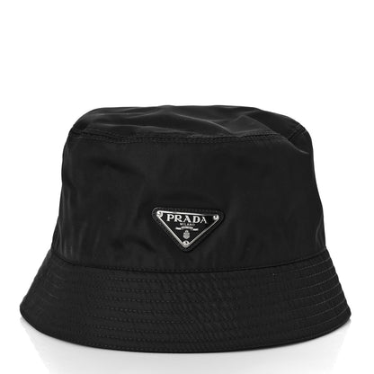 Prada Nylon Bucket Hat M Black 2 of 6