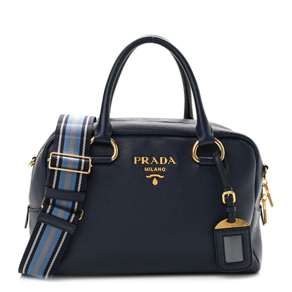 Prada Vitello Phenix Bauletto Baltico 1 of 11
