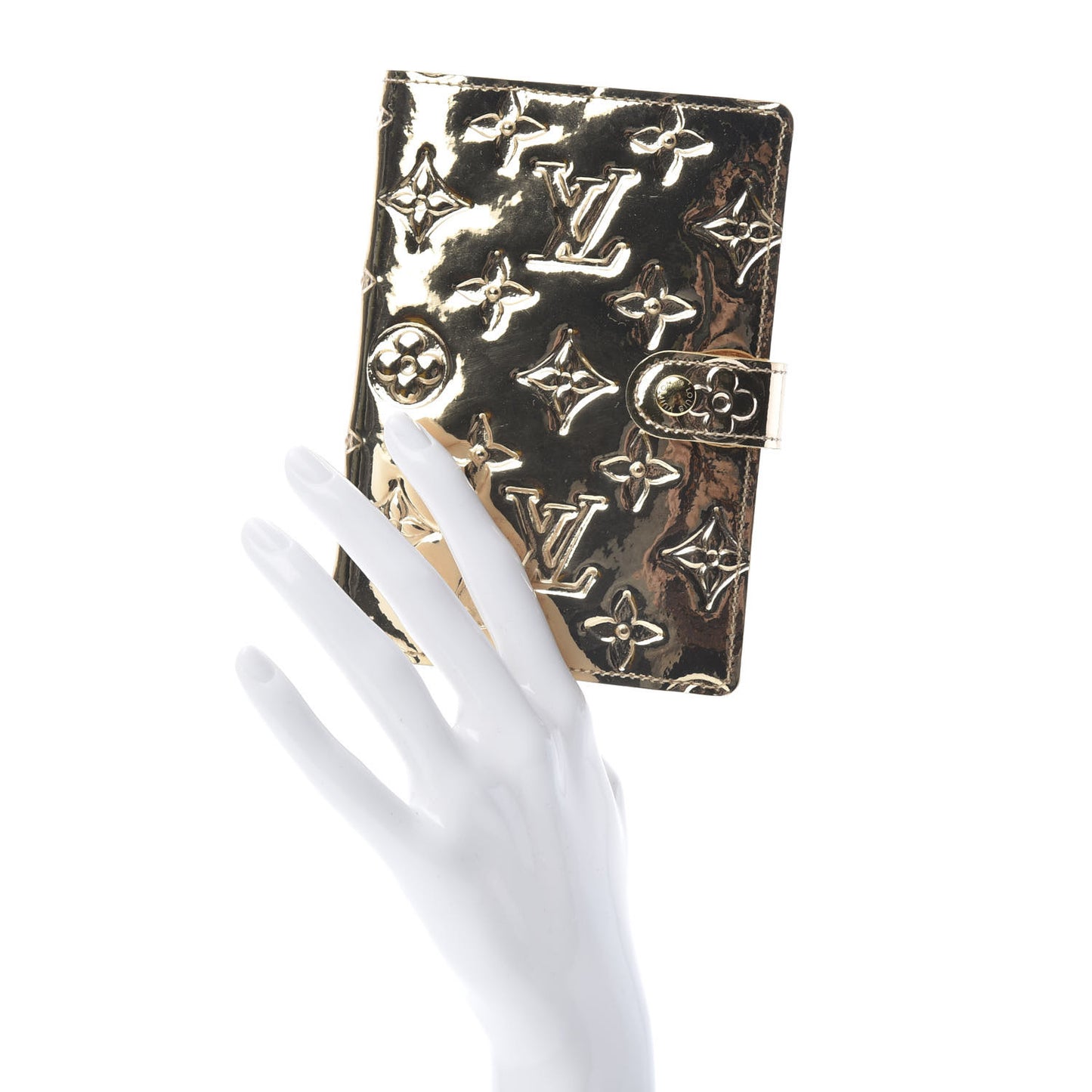 Monogram Miroir Small Ring Agenda Gold