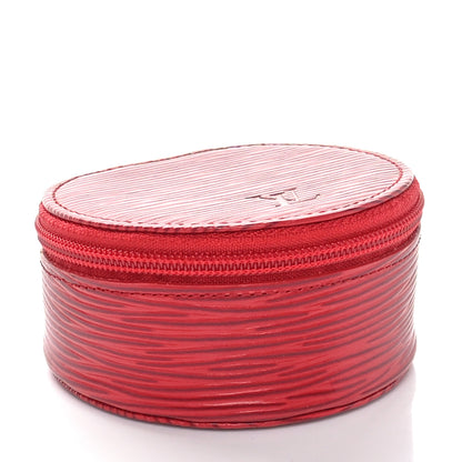 Louis Vuitton Epi Ecrin Bijoux 8cm Jewelry Box Red 4 of 7