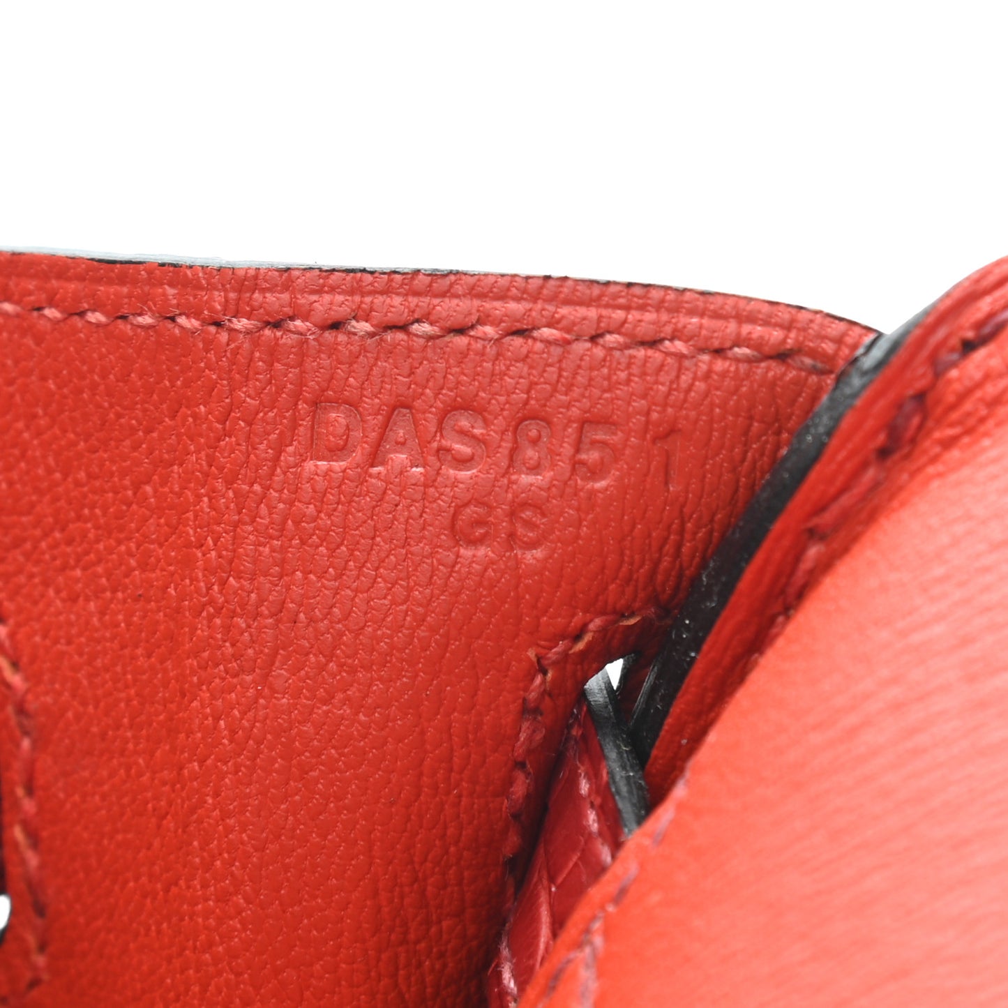 Matte Alligator Verso Birkin 25 Rouge H Orange Poppy