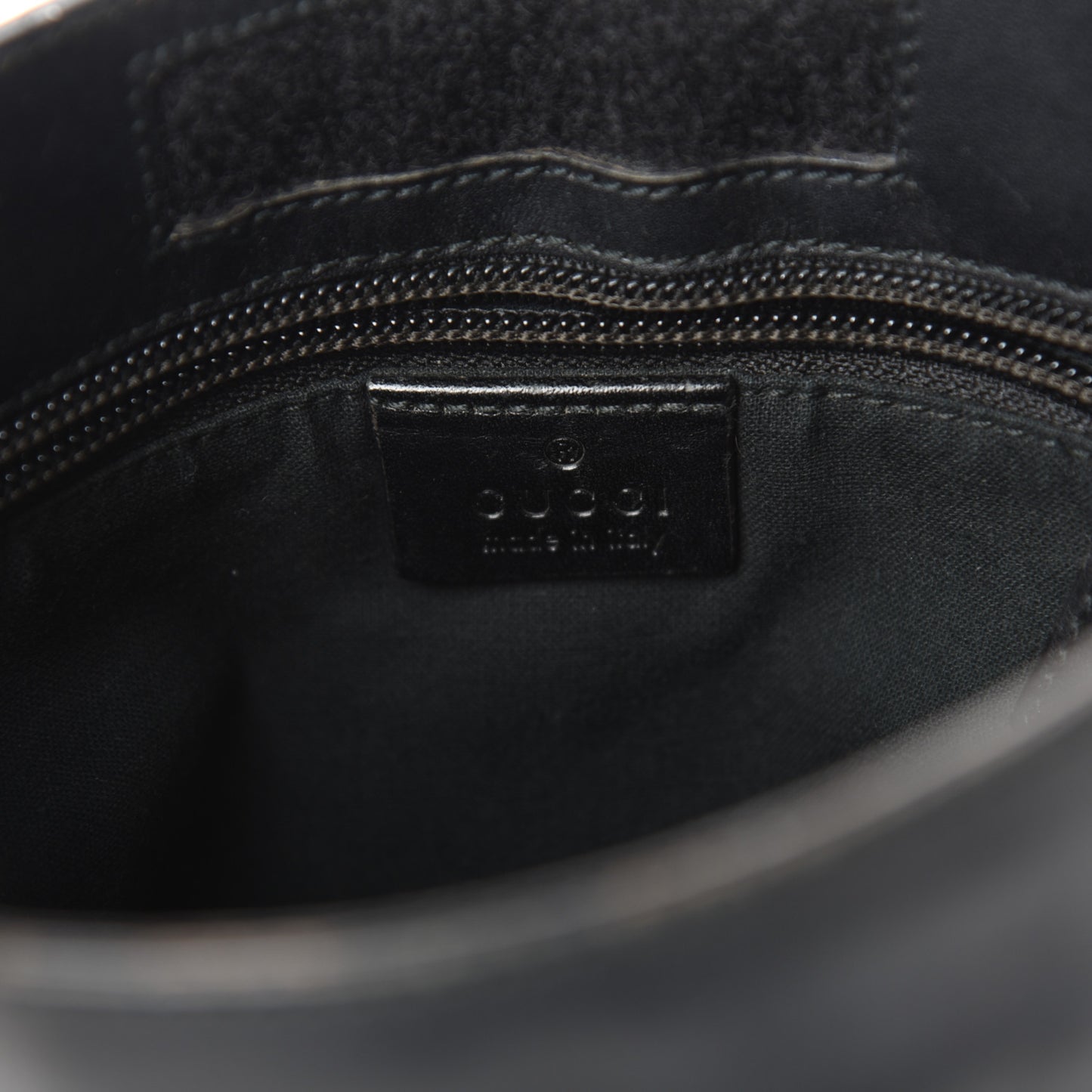 GG Monogram Messenger Crossbody Bag Black